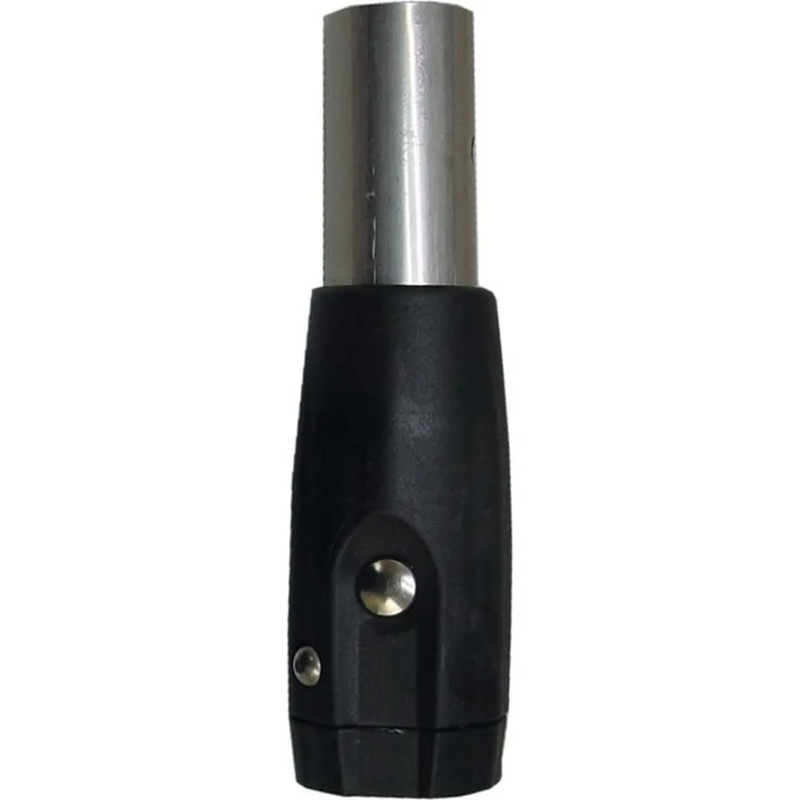 Deichselanschluss Weber ohne Schloss mit Fuß und Fangband f.22,2 mm AußenØ