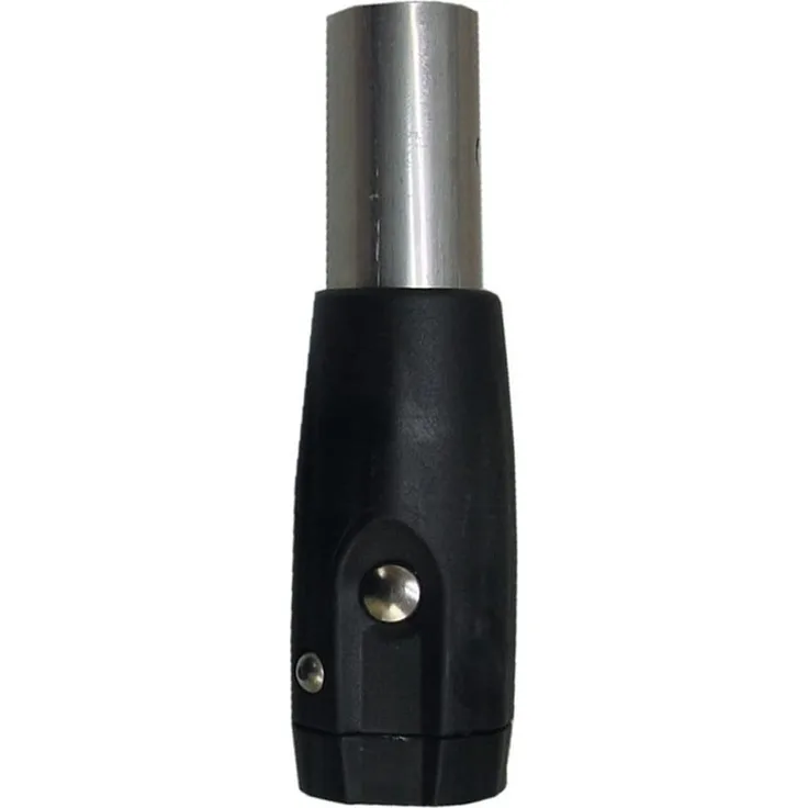 Deichselanschluss Weber ohne Schloss mit Fuß und Fangband f.22,2 mm AußenØ