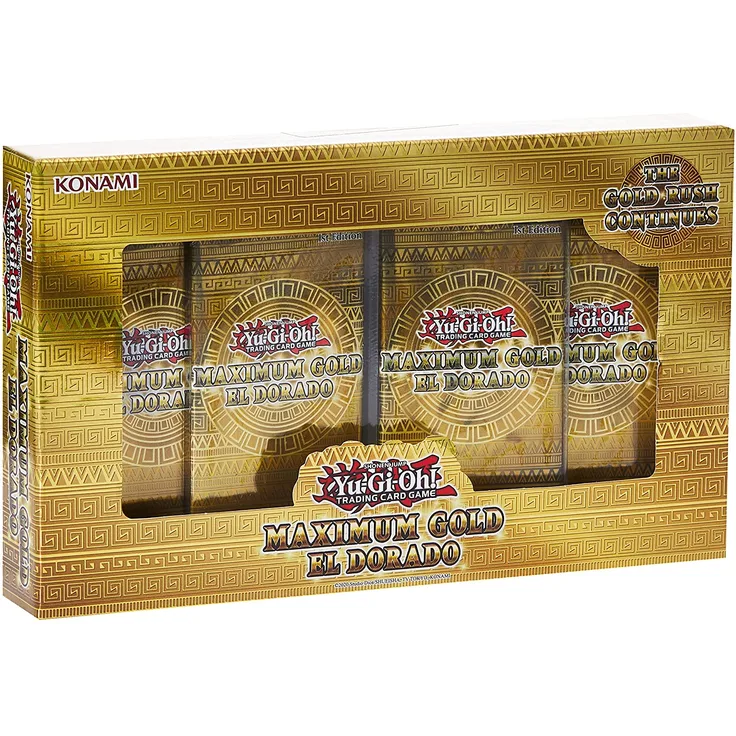 Yu-Gi-Oh! Maximum Gold: El Dorado Lid Box *Englische Version*