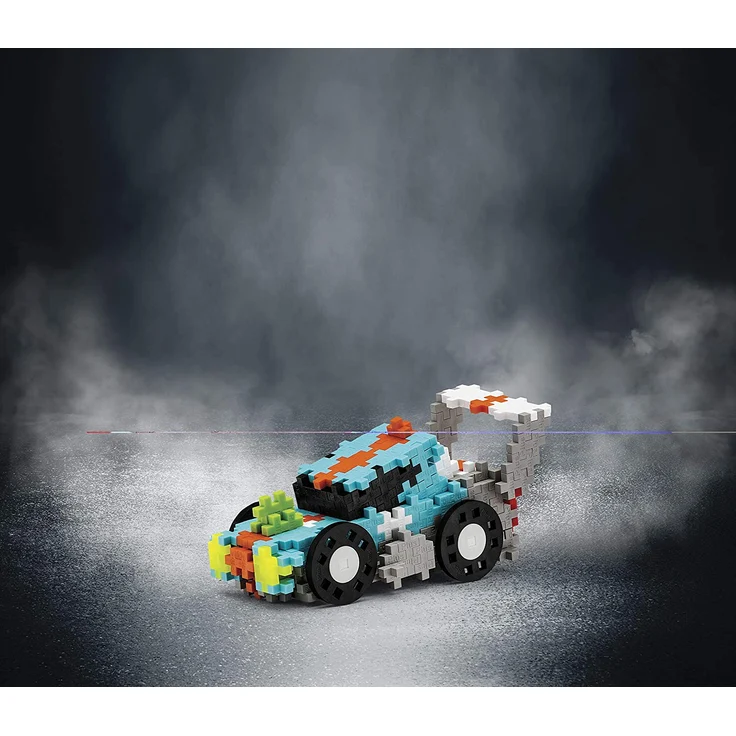 Plus-Plus 9607010 Geniales Konstruktionsspielzeug, Rennautos mit Zubehör, PlusPlus Go Bausteine-Set, 900 Teile – Bild 3