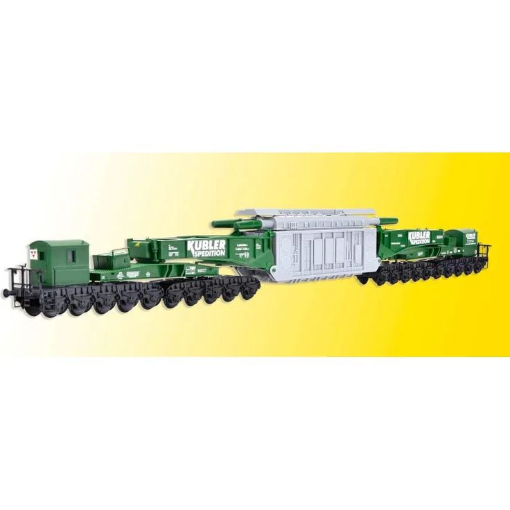 kibri 16500 H0 MAN Schienentiefladewagen