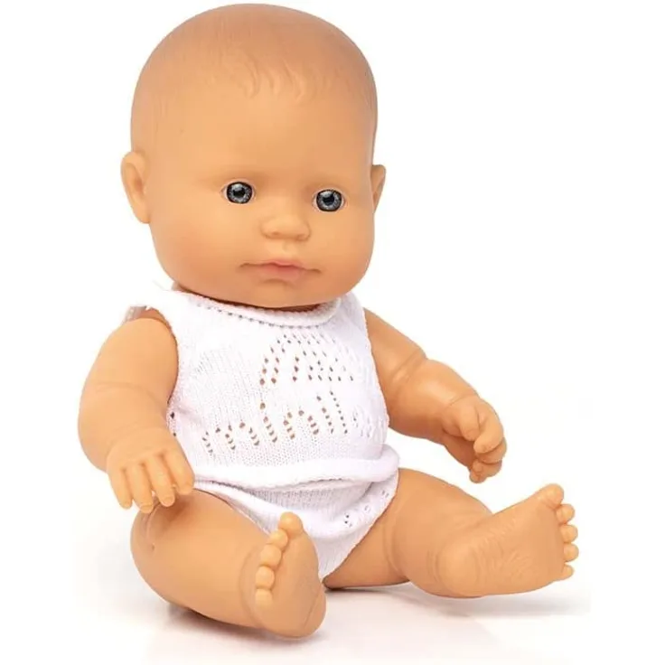 Miniland 31122 - Baby (europäisches Mädchen) 21 cm