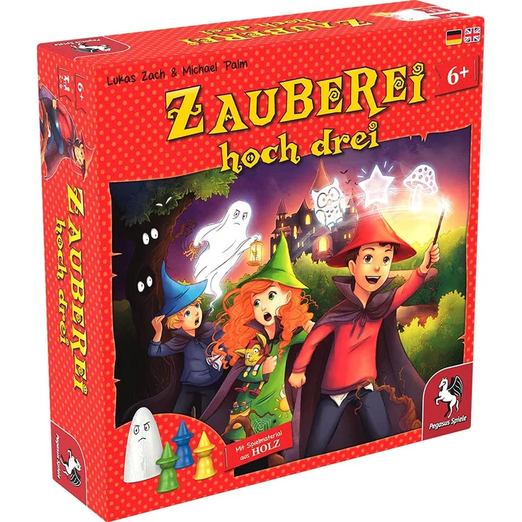 Pegasus Spiele 66013G - Zauberei hoch drei – Bild 1