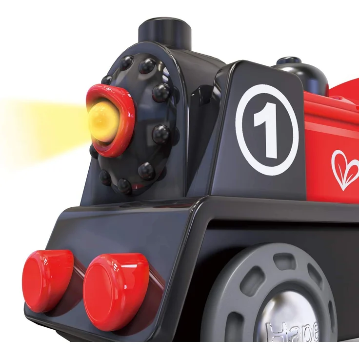 Hape E3703 Eisenbahn Batteriebetriebene Lokomotive Nr. 1 - Preisvergleich – Bild 5