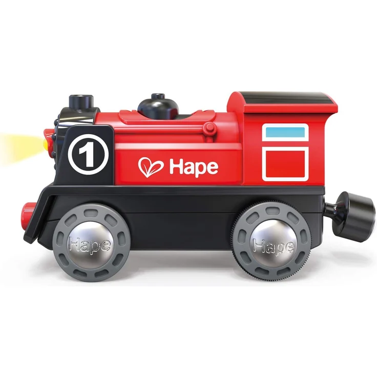 Hape E3703 Eisenbahn Batteriebetriebene Lokomotive Nr. 1 - Preisvergleich – Bild 3