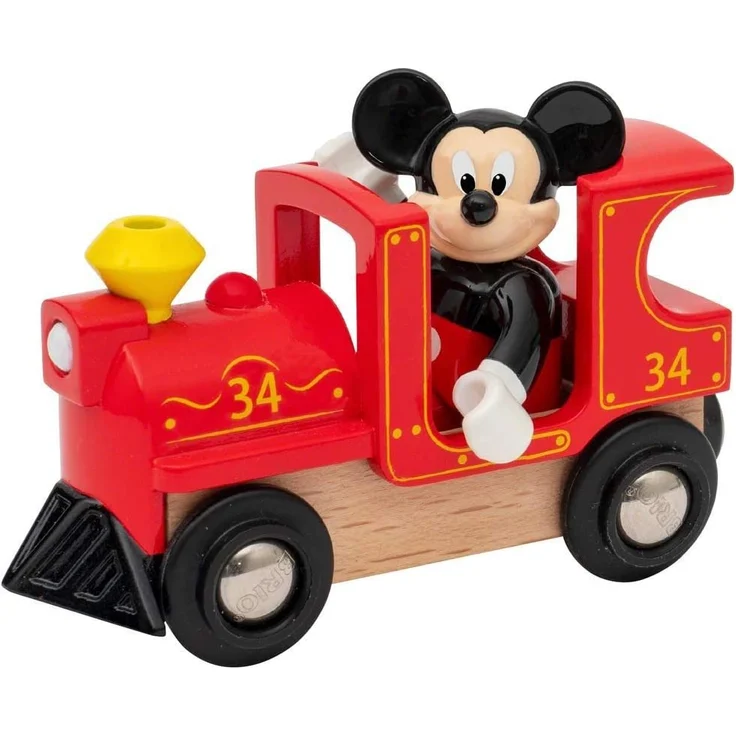 BRIO 32270 Micky Maus Bahnhof mit Aufnahmefunktion, Yellow – Bild 5