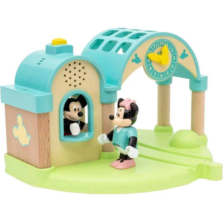 BRIO 32270 Micky Maus Bahnhof mit Aufnahmefunktion, Yellow – Bild 4