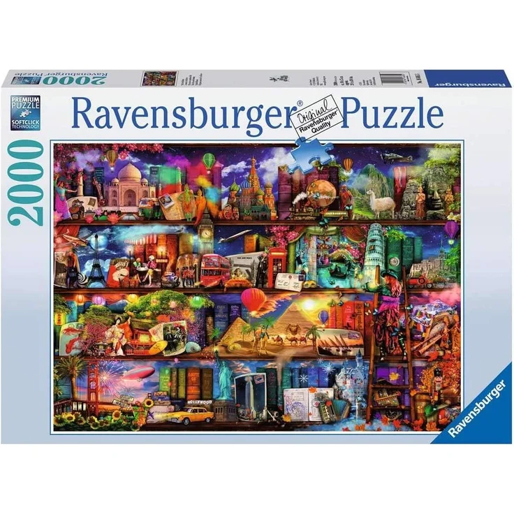 Ravensburger - Welt der Bücher, 2000 Teile – Bild 1