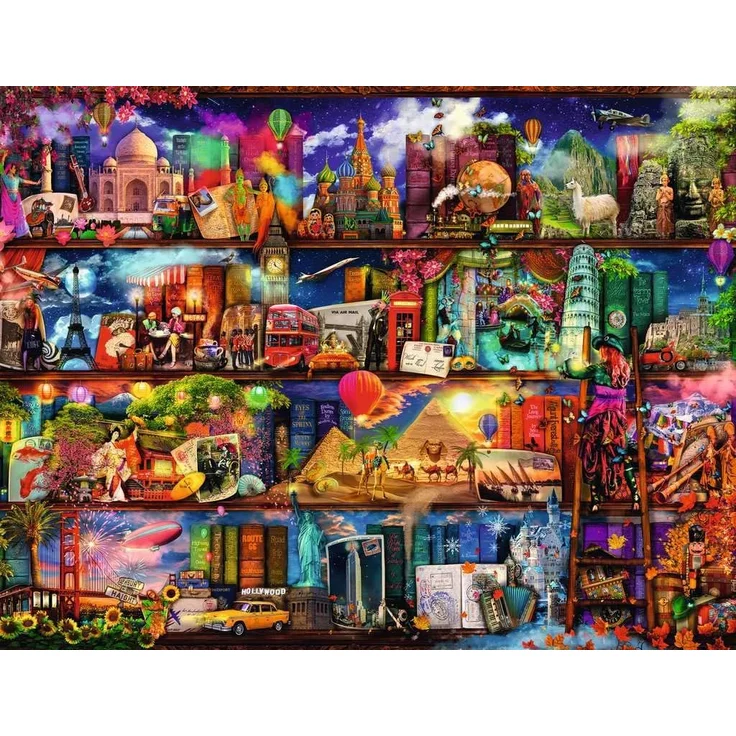 Ravensburger - Welt der Bücher, 2000 Teile – Bild 2