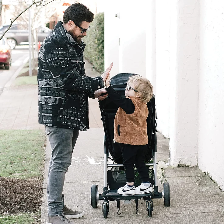 Baby Jogger Glider Board Buggy Board | Kinderbuggy Trittbrett für City Elite 2, City Mini 2, City Mini GT2, Summit X3 Kinderwagen und viele mehr – Bild 9