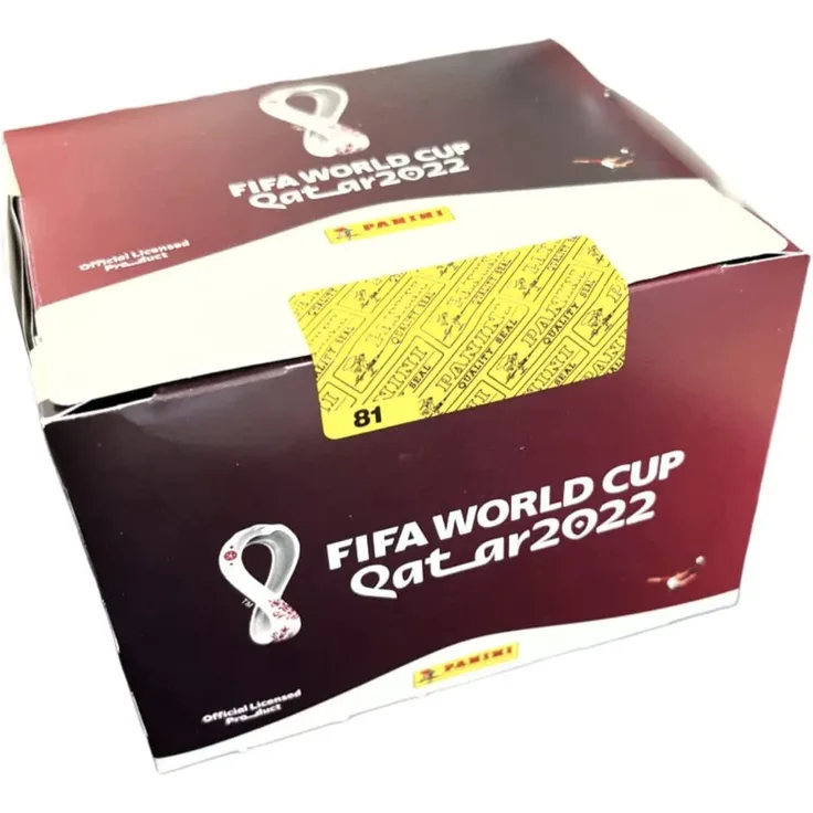 Panini WM Sticker - FIFA World Cup Qatar 2022™ - Offizielle Stickerkollektion (Box mit 100 Tüten)