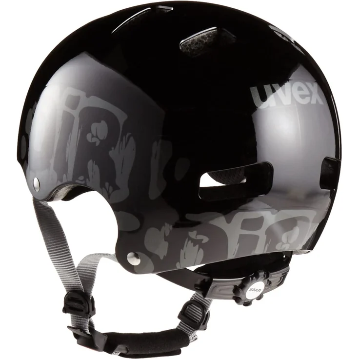 uvex 'Kid 3' Fahrradhelm schwarz in Gr. S/M (Kopfumfang: 55-58cm) – Bild 3
