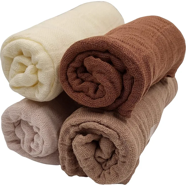 Pippi Mulltücher 4er Pack (cappuccino)