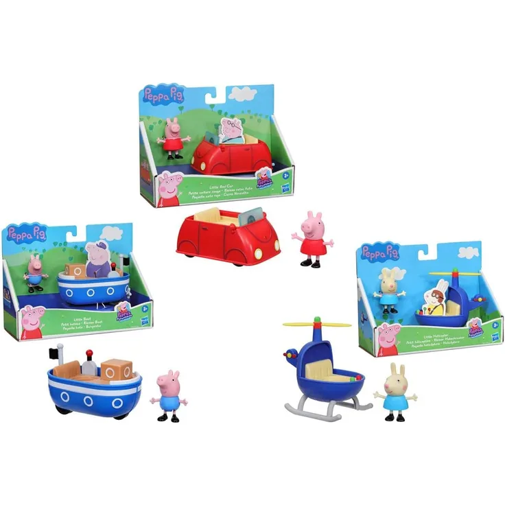 Hasbro F21855L0 Peppa Pig LITTLE VEHICLES, sortiert