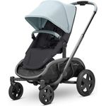 Quinny Hubb Mono XXL Shopping-Kinderwagen, großer Einkaufskorb, einfach klappbarer Kinderwagen, nutzbar ab ca. 6 Monate bis ca. 3,5 Jahre, Frost on Black