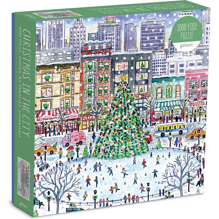 83098 - Michael Storrings Christmas in the City - Puzzle, 1000 Teile