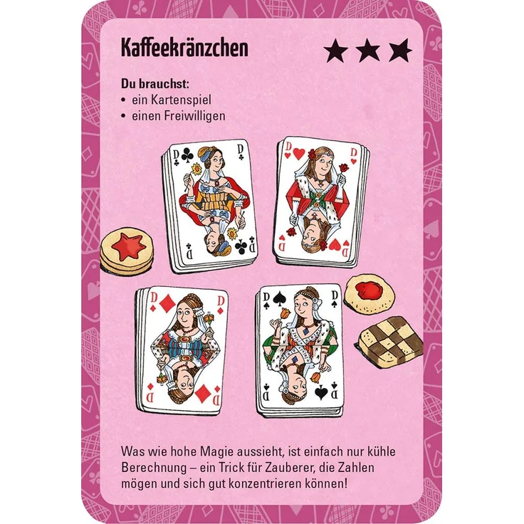 moses. Verlag GmbH 30244 50 verblüffende Münz und Kartentricks | Kinderbeschäftigung | Kartenset, bunt – Bild 2