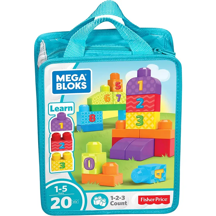 Mega Bloks Mattel DLH85 - Bausteine Zählspaß