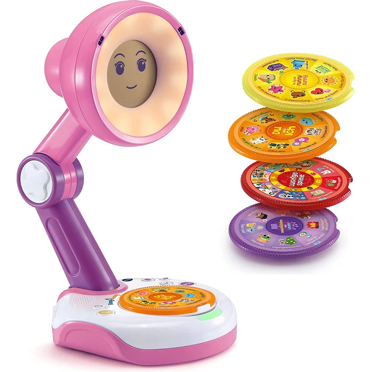 Vtech 80-546254 Funny Sunny, die interaktive Lampen-Freundin pink – Bild 8