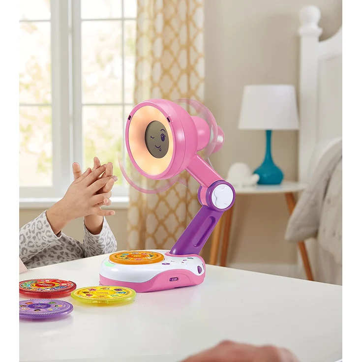 Vtech 80-546254 Funny Sunny, die interaktive Lampen-Freundin pink – Bild 5