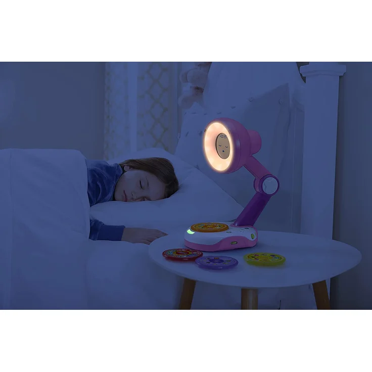 Vtech 80-546254 Funny Sunny, die interaktive Lampen-Freundin pink – Bild 4