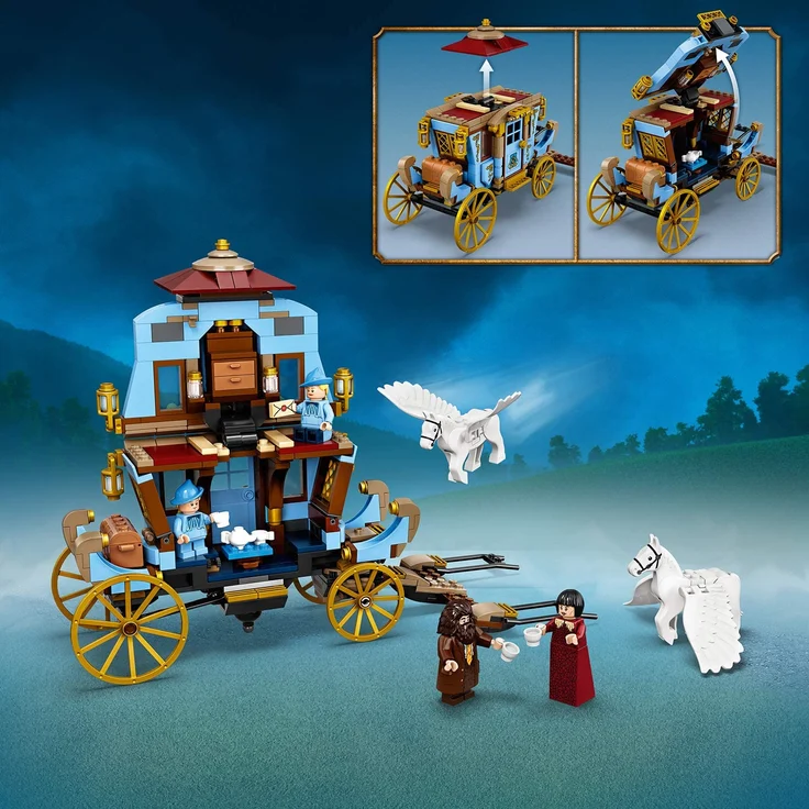 LEGO Harry Potter 75958 'Kutsche von Beauxbatons: Ankunft in Hogwarts', 430 Teile, ab 8 Jahren – Bild 4
