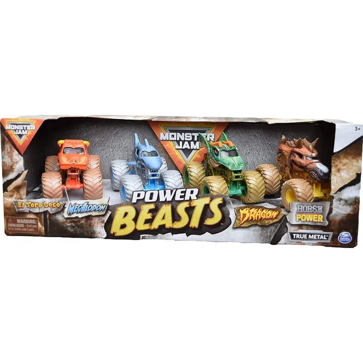 Spin Master muster-Truckset Monster Jam Jungen 1:64 4 Stück