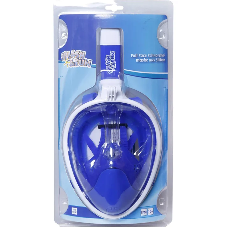 VEDES Großhandel GmbH - Ware 77203915 Splash & Fun Full Face Schnorchel-Mask, bunt