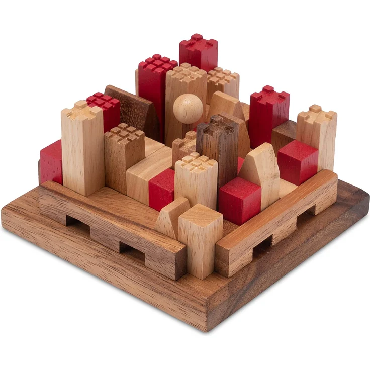 Castle - Burg - 3D Puzzle aus Holz mit vielen Spielvarianten – Bild 1
