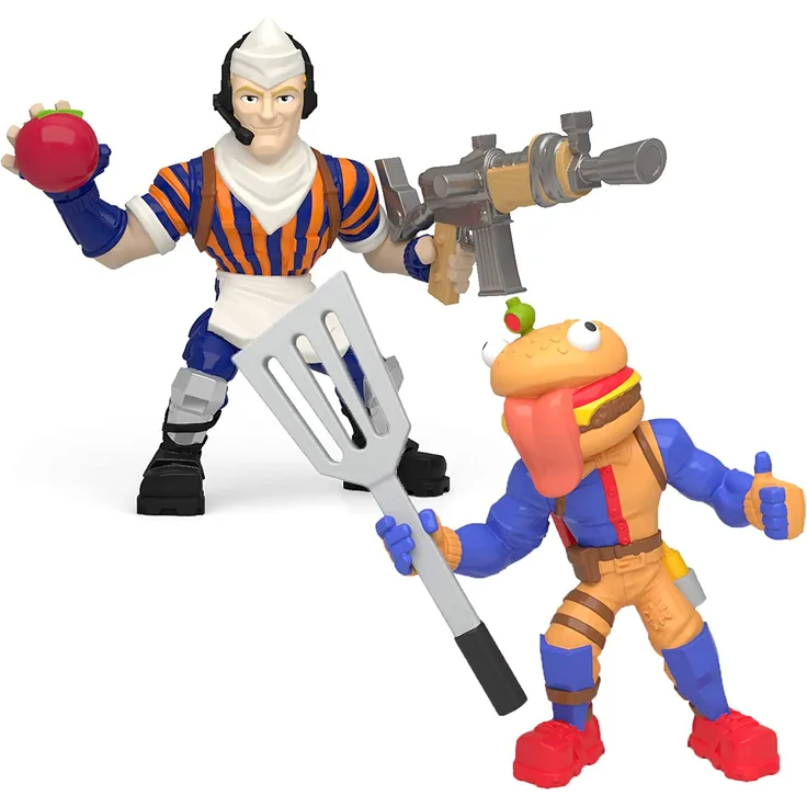 Fortnite 36393 Duo Pack-Beef Boss & Grill Sergeant, Multicolored