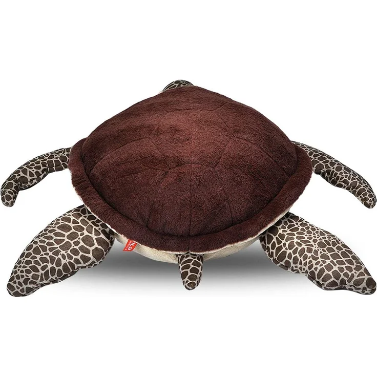 Wild Republic 19332 Jumbo Plüsch Schildkröte, großes Kuscheltier, Plüschtier, Cuddlekins, 76 cm – Bild 2
