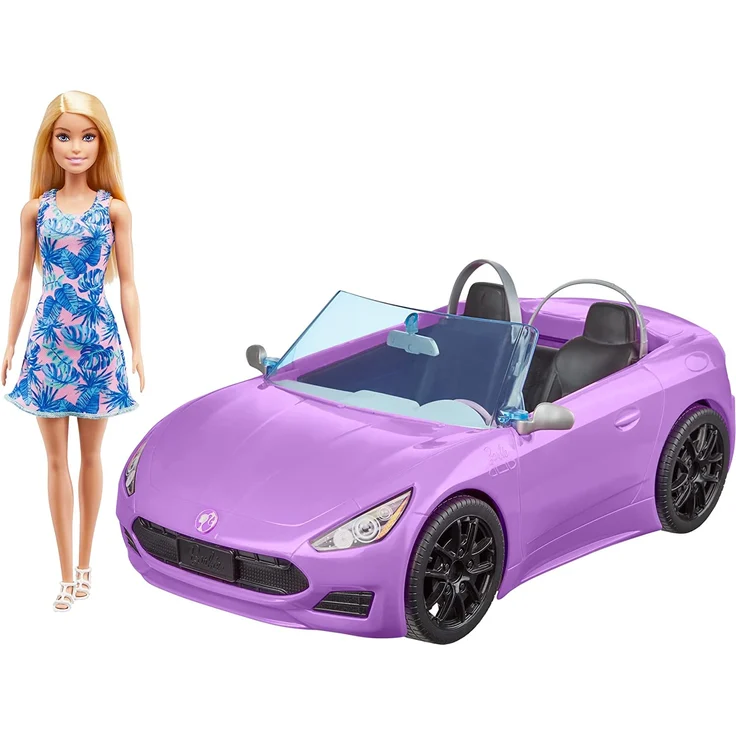 Barbie mit Cabrio – Bild 1