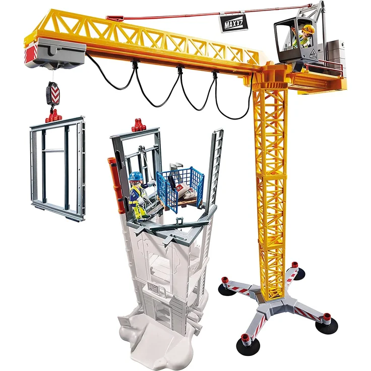 Playmobil 70441 - City Action - RC-Baukran mit Bauteil – Bild 4