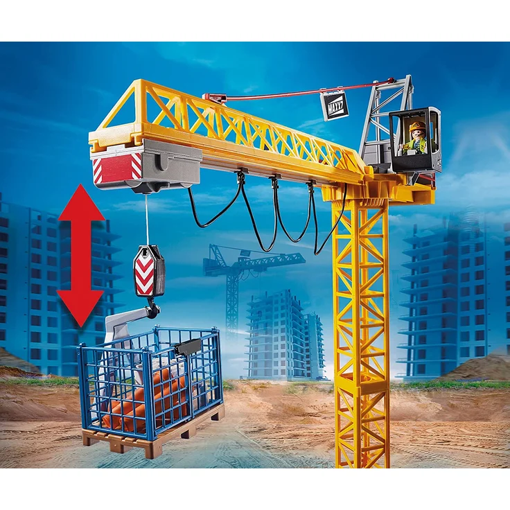 Playmobil 70441 - City Action - RC-Baukran mit Bauteil – Bild 8