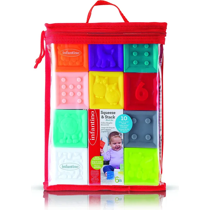 Infantino Weiche Bauklötze-Set