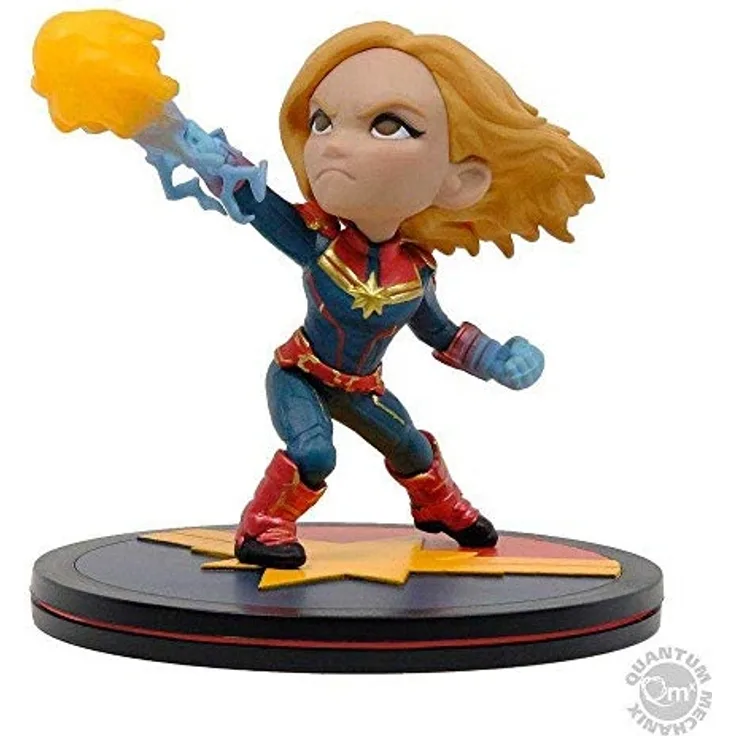 Captain Marvel Q-Fig Figur Captain Marvel 9 cm