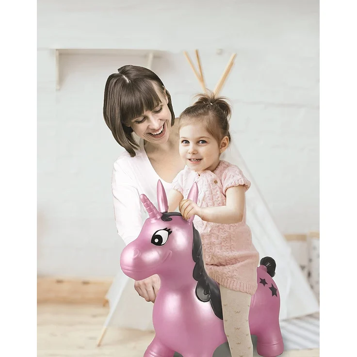 Aufblasbares springendes Einhorn – Bild 3