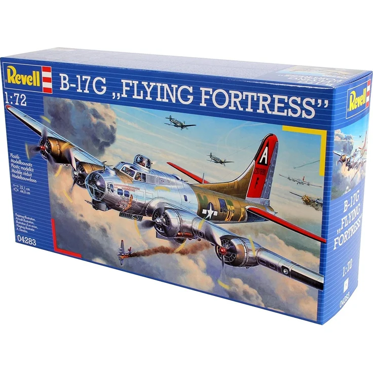 Revell Modellbausatz Flugzeug 1:72 - B-17G 'Flying Fortress' im Maßstab 1:72, Level 5, originalgetreue Nachbildung mit vielen Details, 04283 - Preisvergleich – Bild 13