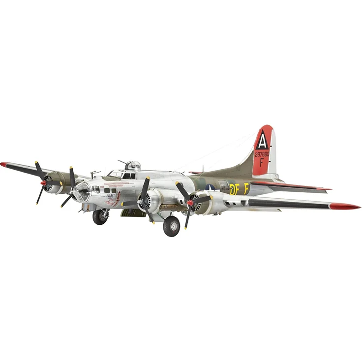 Revell Modellbausatz Flugzeug 1:72 - B-17G 'Flying Fortress' im Maßstab 1:72, Level 5, originalgetreue Nachbildung mit vielen Details, 04283 - Preisvergleich – Bild 3