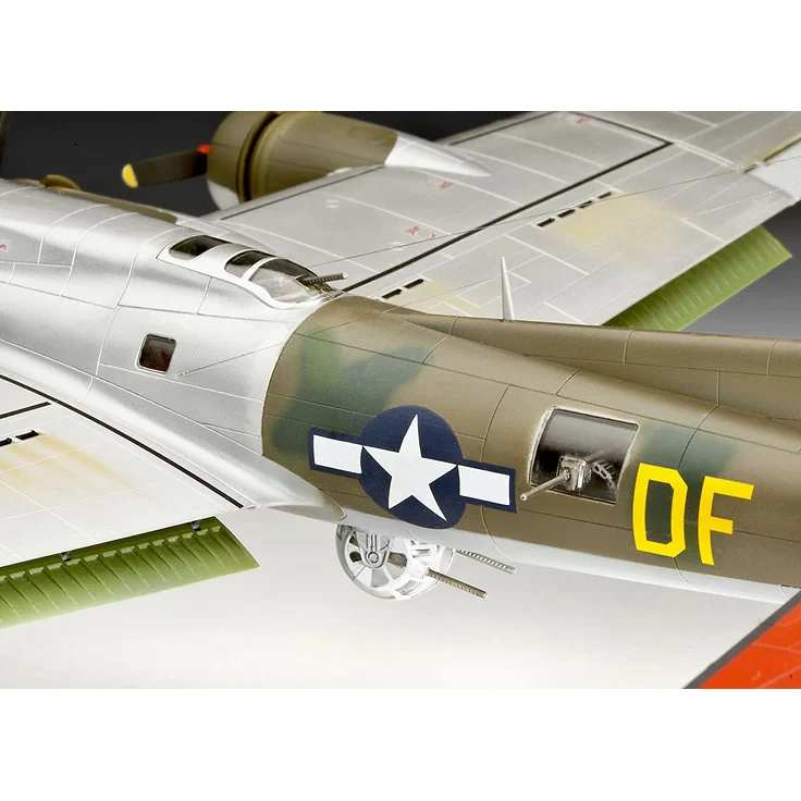 Revell Modellbausatz Flugzeug 1:72 - B-17G 'Flying Fortress' im Maßstab 1:72, Level 5, originalgetreue Nachbildung mit vielen Details, 04283 - Preisvergleich – Bild 6