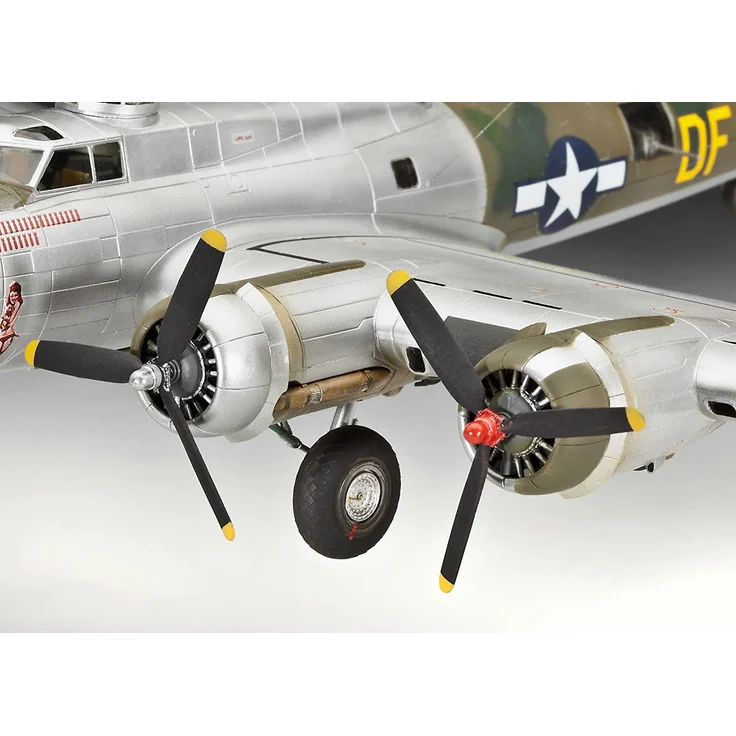 Revell Modellbausatz Flugzeug 1:72 - B-17G 'Flying Fortress' im Maßstab 1:72, Level 5, originalgetreue Nachbildung mit vielen Details, 04283 - Preisvergleich – Bild 4