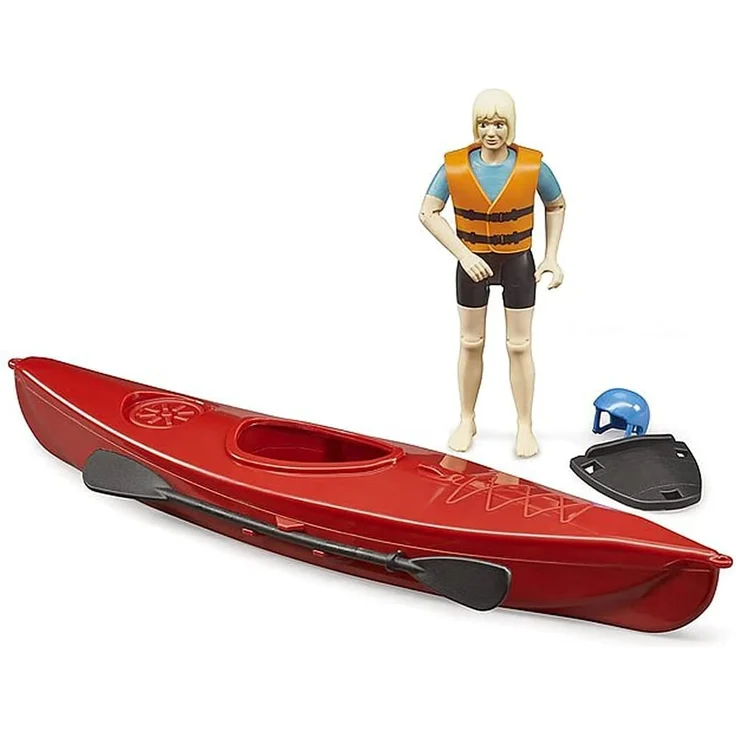 Bruder bworld Kajak mit Figur – Bild 3