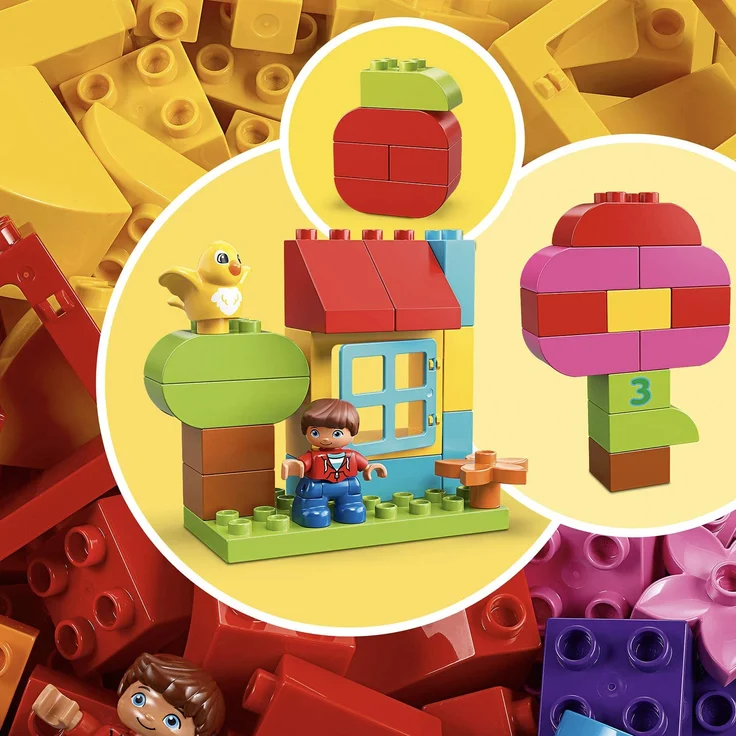 LEGO Duplo 10887 Steinebox Bunter Bauspaß – Bild 7