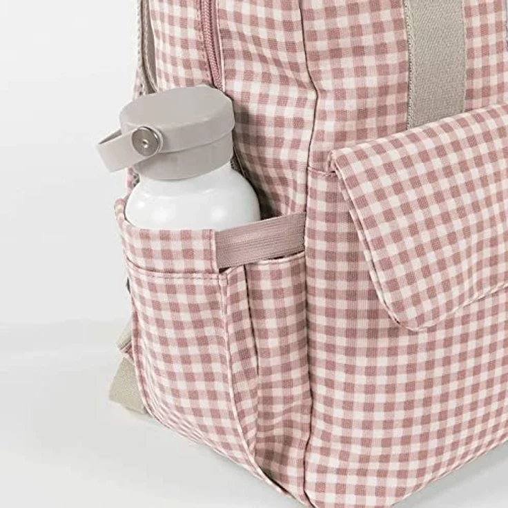 Walking Mum Wickelrucksack I Love Vichy Rosa – Bild 5