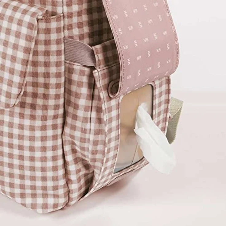 Walking Mum Wickelrucksack I Love Vichy Rosa – Bild 6