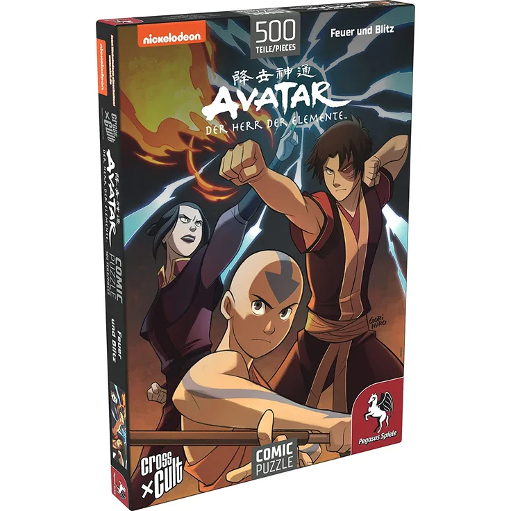 Pegasus 'Avatar - Der Herr der Elemente (Feuer und Blitz)' Puzzle