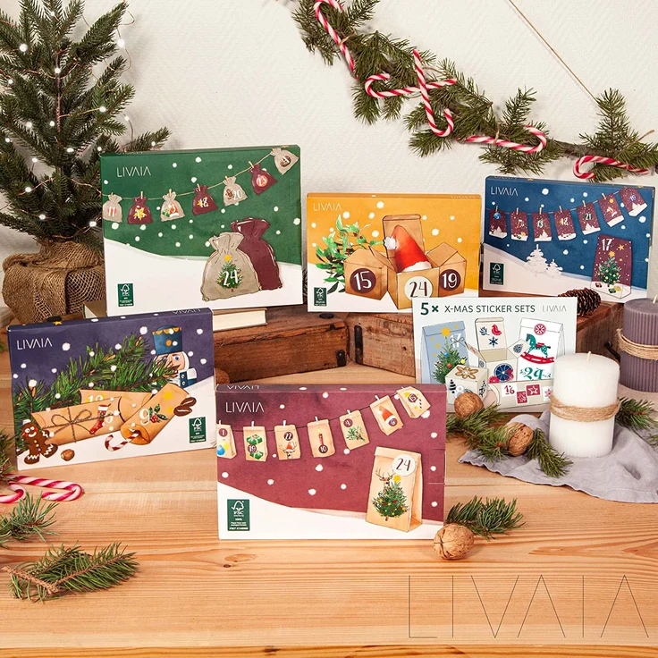 Adventskalender Zum Befüllen Schöner Adventskalender Zum Selbstbefüllen – Bild 7