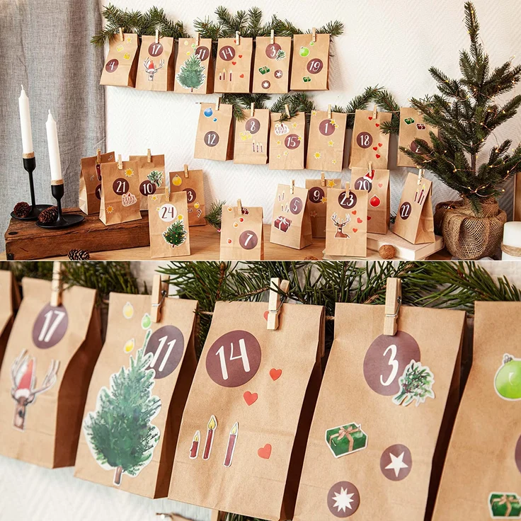 Adventskalender Zum Befüllen Schöner Adventskalender Zum Selbstbefüllen – Bild 4