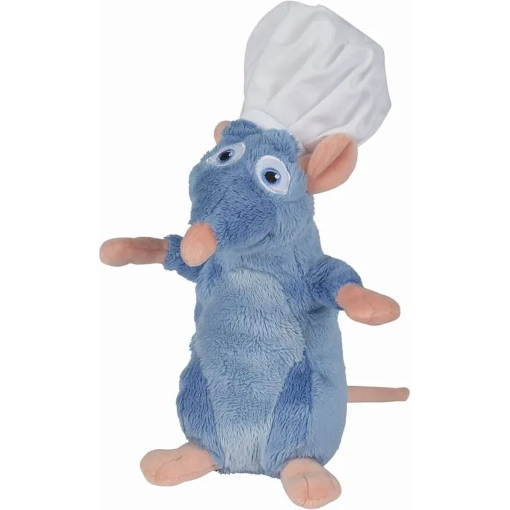 Simba 6315872057 - Disney Remy-Plüschtier mit Mütze ± 20 cm