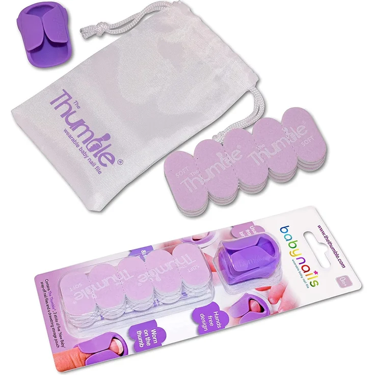 Baby Nails - Nagelpflege für Babys I Handfreies Babypflege-Set für Neugeborene ab 0 Monate I Geschenkidee für werdende Mütter I Standard Pack – 15 Einwegfeilen – Bild 1